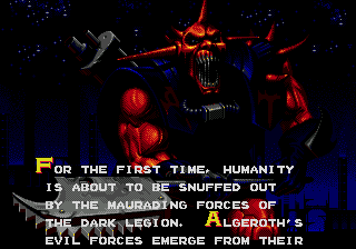 Doom Troopers screenshot 4 for Sega Genesis